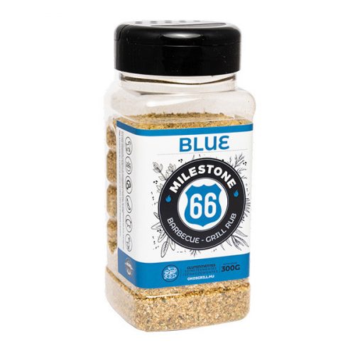 Milestone66 BBQ-Grill Rub - Blau - 250g