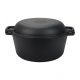 Milestone66 Gusseisen Double Dutch Oven, 5 L