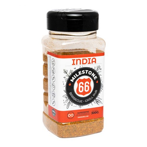 Milestone66 BBQ-Grill Rub - Indien - 250g