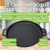 Milestone66 Öntöttvas Pizzasütő vaslap 35 cm