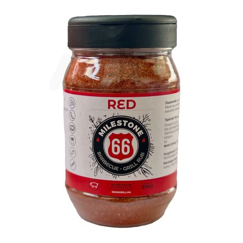 Milestone66 BBQ-Grill Rub - Red - 250g