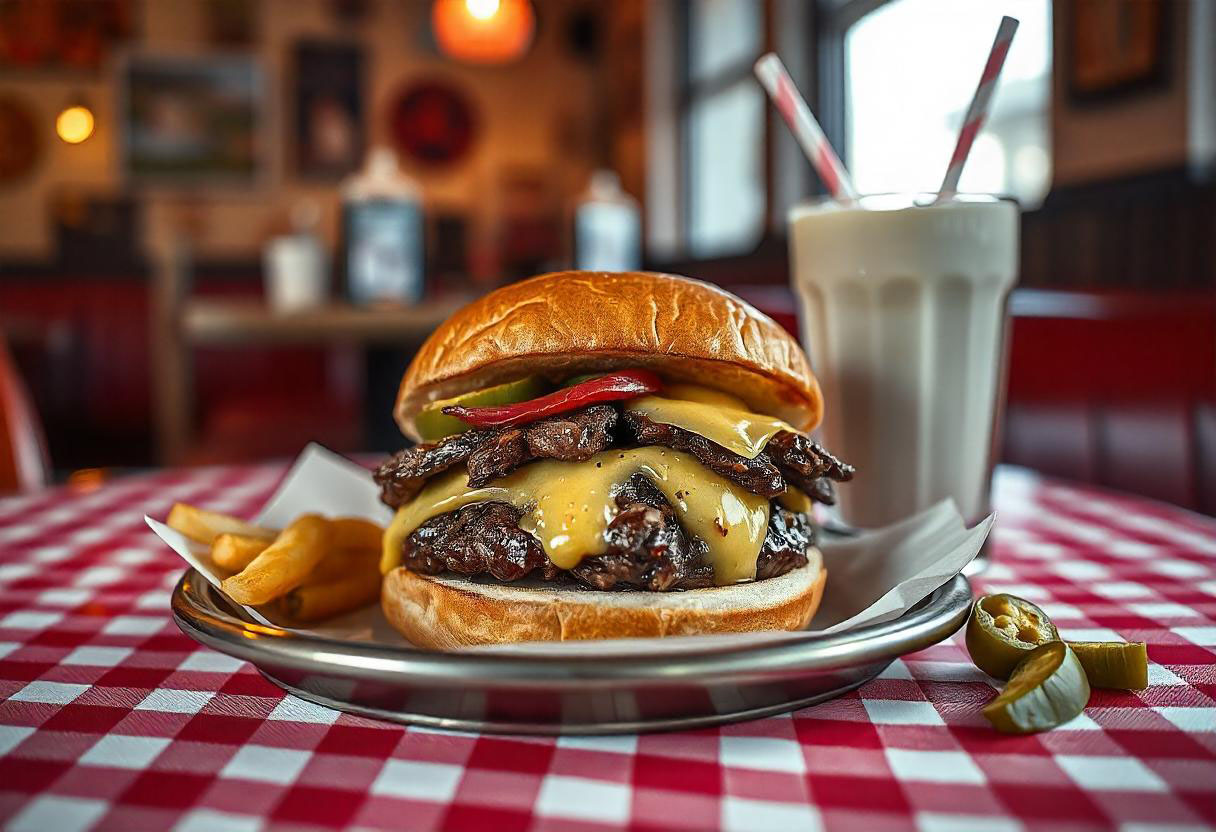 Marhahús, sajt és pirított hagyma triumvirátusa: a Philly Cheesesteak burger titka